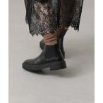 ブーツ ショートサイドゴアブーツ レディース