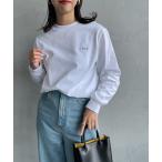 「LACOSTE」 長袖カットソー 2 ホワイト レディース