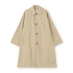 「DANTON」 ステンカラーコート 36 ベージュ レディース