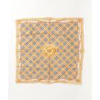 「BURBERRY」 チェック柄ハンカチ・ハンドタオル - ベージュ レディース