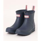 「HUNTER」 レインブーツ UK6 ダークインディゴブルー レディース