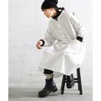 「soulberry」 シャツワンピース 4L ホワイト レディース