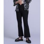 ショッピングブーツカット 「Ellno Loset」 ブーツカットデニムパンツ LARGE ブラック メンズ