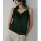 キャミソール Satin Lace Camisole