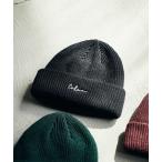 ニット帽 ニットキャップ ロゴ刺繍ニットワッチ / 606130 メンズ