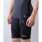 「TETE SELECTION」骨盤矯正コンプレッションハーフスパッツ/スポーツインナー 加圧シャツ ストレッチ ラグラン トレーニング ランニング