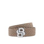 ベルト リバーシブルベルト レザー/モノグラムスエード メンズ