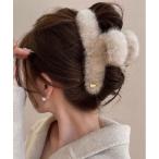 ヘアクリップ 「 ammy. / エイミードット 」 ポイントハート ファークリップ / ヘアアクセサリー