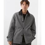 ショッピングアウター ブルゾン アウター 2通りの着こなしができる ウーリック デッキブルゾン メンズ