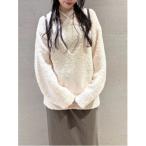 ニット セーター カーリーモヘアビスチェセットチュニック レディース