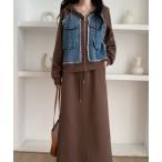 ショッピングセットアップ レディース tシャツ デニムドッキングスウェットパーカーセットアップ レディース