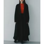 コート チェスターコート スムースポンチロングコート レディース