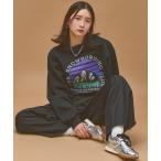 ショッピングkappa トレーナー スウェット 「Kappa×and ST ウェルネスクラブ」Mountainデザインスウェット (ユニセックス) レディース メンズ