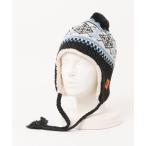 ニット帽 ニットキャップ 裏ボア ジャガードニットワッチ 耳当て付き ポンポン ニット帽 メンズ レディース