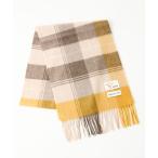 ストール マフラー 「beee」カシミヤチェックマフラー レディース