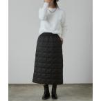 ショッピングスカート スカート TAION/タイオン ベーシック セミロングダウンスカート