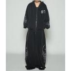 パーカー 07グラフィックジップパーカー メンズ レディース