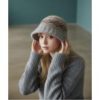 ショッピングBURNER 帽子 ハット 「CHI SELECT」フェアアイル柄　ニットハット　chi-bosi-29-19 レディース