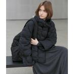 ダウンコート ダウンジャケット 「tageechita」クリンクル加工 テクスチャー スタンドカラー ダウンジャケット レディース メンズ