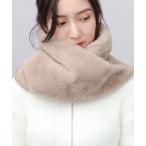 ショッピングネックウォーマー ネックウォーマー スヌード ソフトタッチ フェイクファー スヌード レディース