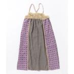 ワンピース 「チャイハネ」ミナティパッチワークキャミワンピース