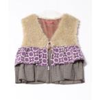 ショッピングパッチワーク ベスト ジレ 「チャイハネ」ミナティパッチワークベスト レディース