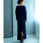 ワンピース モヘヤタッチ 2WAYロングカーディガンワンピース