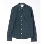 ショッピングAbercrombie 「Abercrombie&Fitch」 チェック柄長袖シャツ L グリーン メンズ
