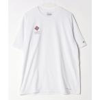 [Columbia] короткий рукав футболка L белый мужской 