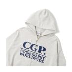  Parker Square Logo Zip Hoodie мужской женский 