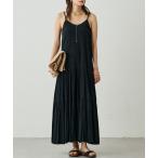 「LOUNGEDRESS」 キャミソールワンピース X-SMALL ブラック レディース