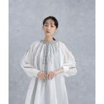 [NANO universe] длинный рукав туника FREE "теплый" белый женский 