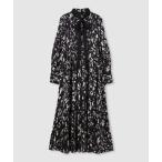 ワンピース OFFICINAプリーツフレアワンピース