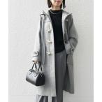 「SHIPS any」 ダッフルコート ONE SIZE ライトグレー レディース