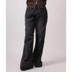  джинсы Denim Denim брюки [96] Vintage Like бахрома используя flair Denim брюки женский мужской 