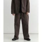  брюки [Refurbish]wa- круиз легкий брюки ( выставить соответствует / широкий Silhouette / талия резина / draw -тактный кольцо /karuze/ легкий уход 