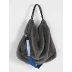 ショッピングオブ トートバッグ COLOR-FUR CORD 2WAY TOTE BAG レディース