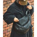 ショッピングメッセンジャー ショルダーバッグ Firsthand/ファーストハンド Leather Banana Big Shoulder Bag / レザーバナナビッグショルダ