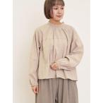 ブラウス シャツ オーバーレース切替ブラウス レディース