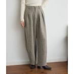 パンツ 「WEB限定」ツイードタックワイドパンツ レディース