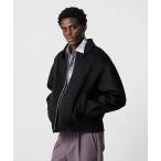 ブルゾン アウター ショートビーバー リバー ブルゾン メンズ