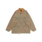 ブルゾン アウター フェード デニム ルーズ カバーオールジャケット メンズ レディース