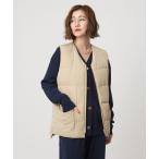 ダウンベスト ベスト 「conte」リバーシブル ダウンベスト レディース