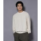 tシャツ NORMANBROS別注 ワッフルフリース 長袖 メンズ