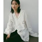ブラウス シャツ Cutwork Opencollar Shirts レディース