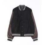 スタジャン 「Hurley:ハーレー」合皮レザーバーシティジャケット　スタジャン　オーバーサイズシルエット　A. LEATHER JACKET メンズ