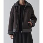 ブルゾン アウター フェイクムートンブルゾン メンズ