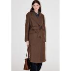 ショッピングウエスト コート アウター ウエストベルト付き ウール チェスターロングコート FD25W028「Fano Studios」「2025AW」 レディース メンズ