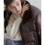 ダウンコート ダウンジャケット インナーファーダウン レディース