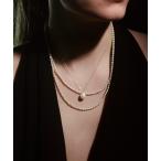 ネックレス 「les bon bon」organic pearl necklace/オーガニック パール ネックレス BOB823 レディース
